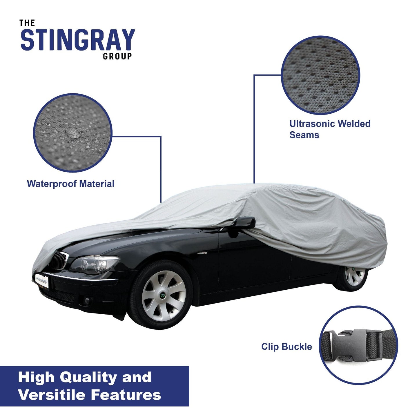 WATERPROOF CAR COVER (S / M / L / XL)