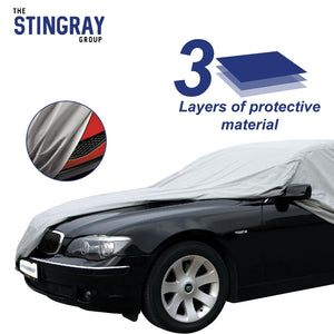 Stingray Premium Waterproof Sedan Car Cover | UV & Rain Protection