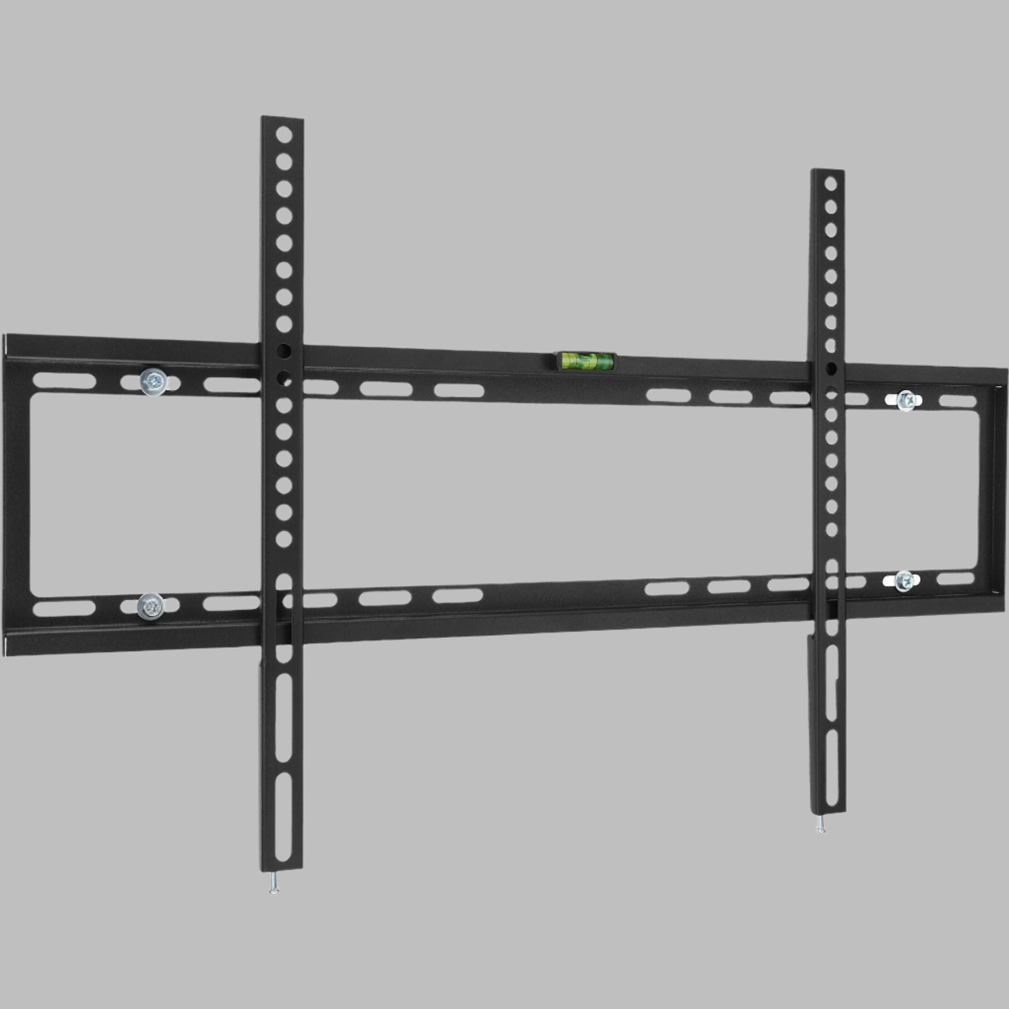 50-85" Flat-To-Wall Tv Mount Bracket - Built-In Spirit Level