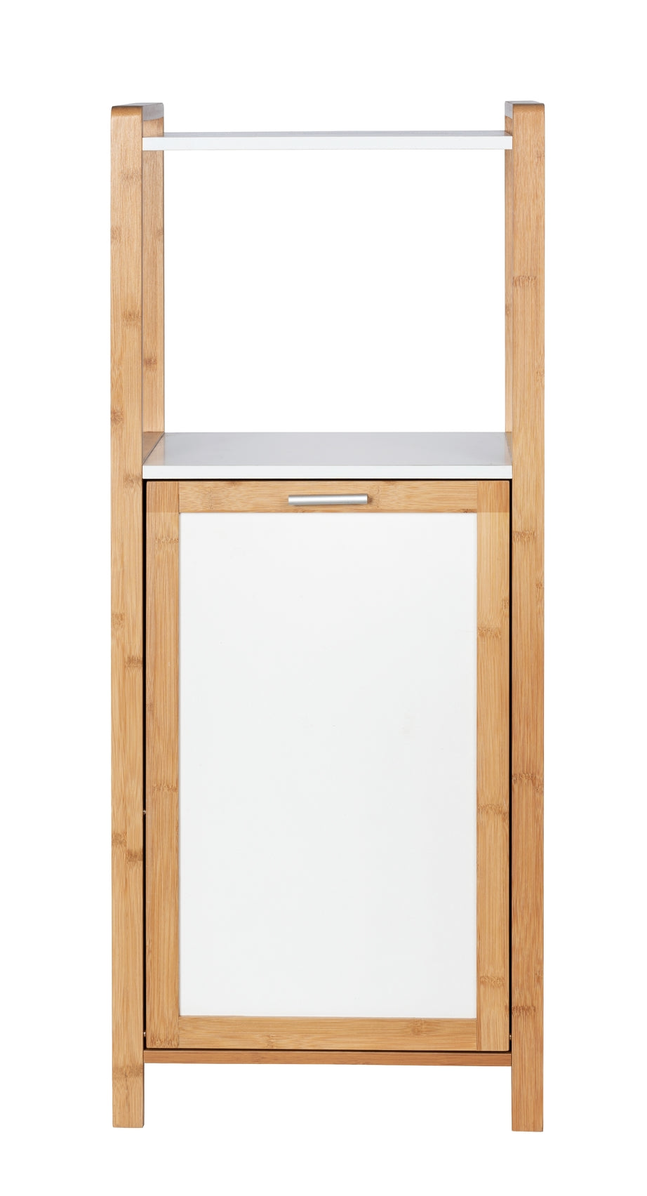 Shelf Unit W/ Laundry Basket - Finja - Bamboo