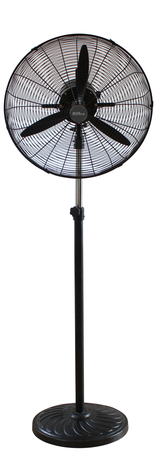 65CM TELESCOPIC METAL PEDESTAL FAN (MATT BLACK)