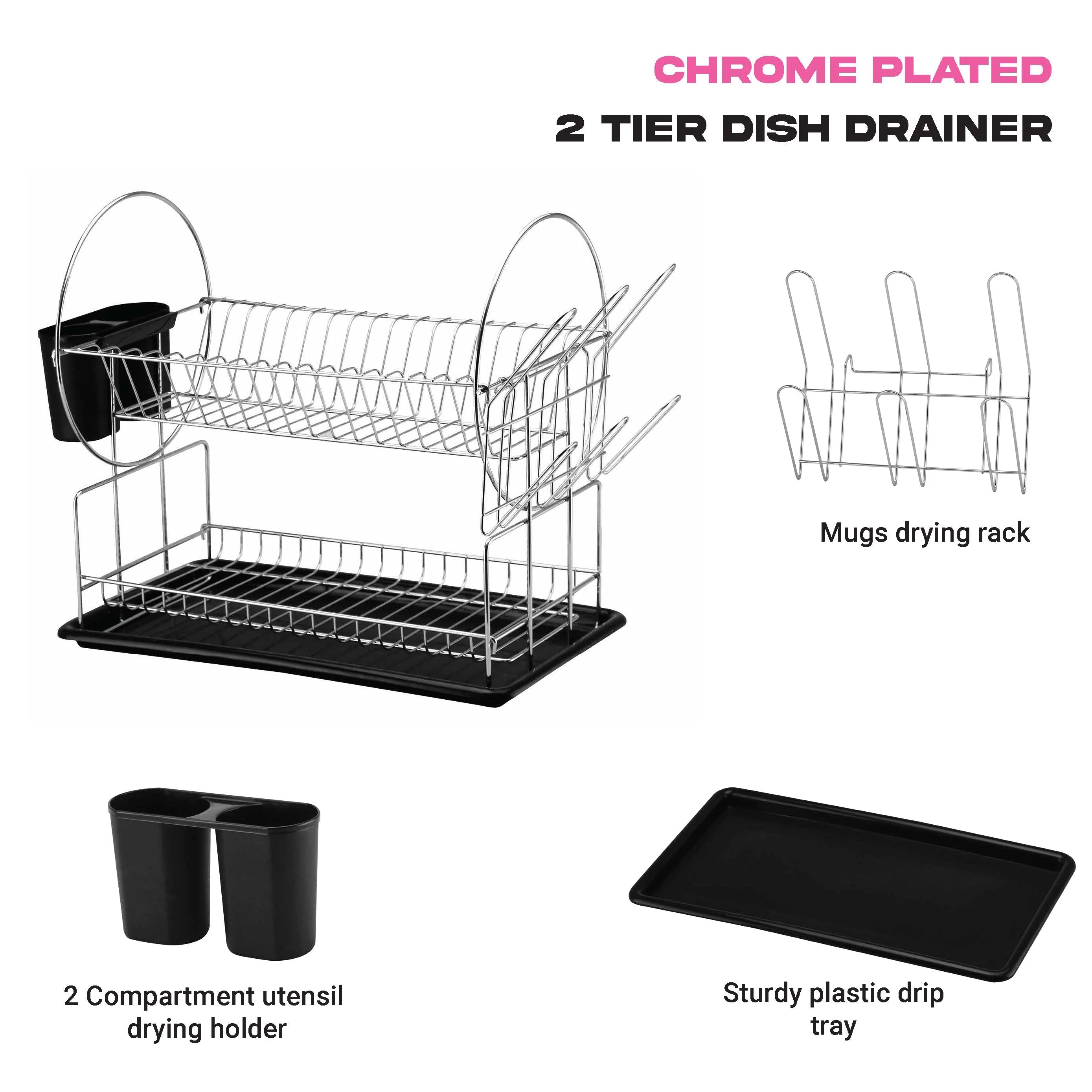 Dish Draining Rack 2-Tier - Catania 201