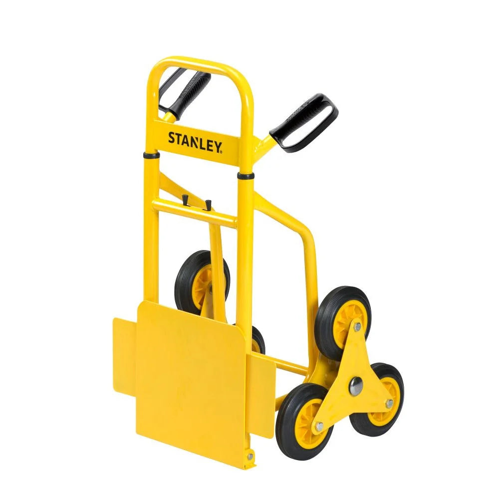 STANLEY FT521 3-Wheel Folding Hand Truck 120kg | Stair Climbing Steel