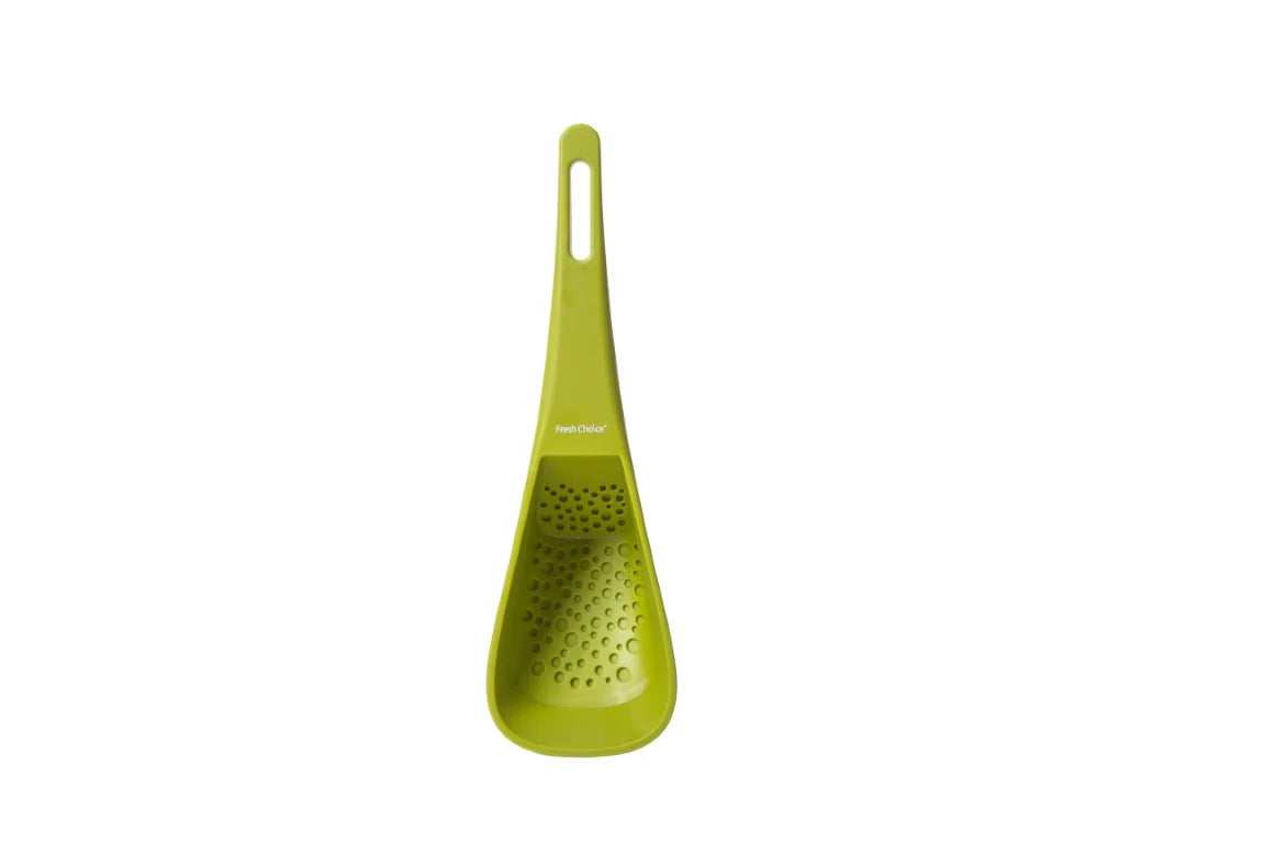 Fresh Choice 4-in-1 Colander Scoop | Measure, Scoop, Drain & Serve