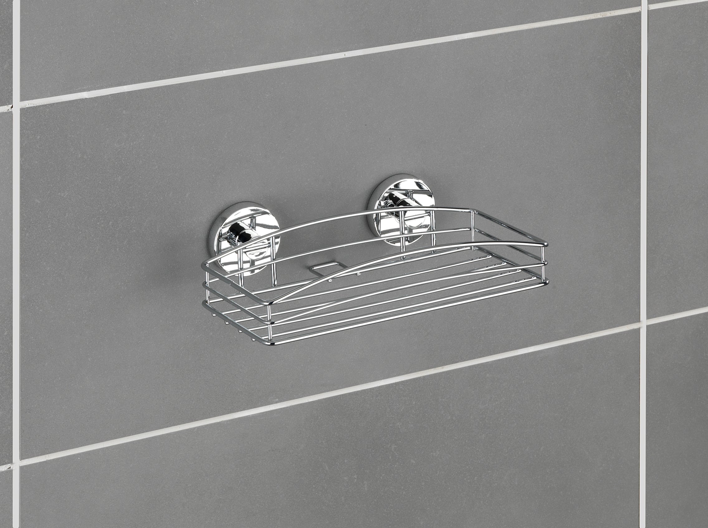 Vacuum-Loc Wall Shelf - No Drilling Required