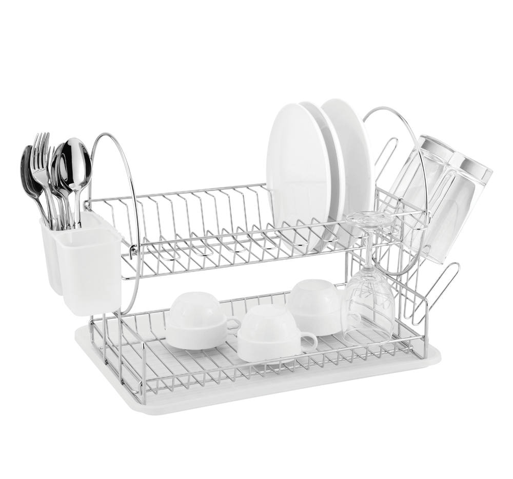 Dish Drainer 2-Tier - Catania 202 - Chrome Plated