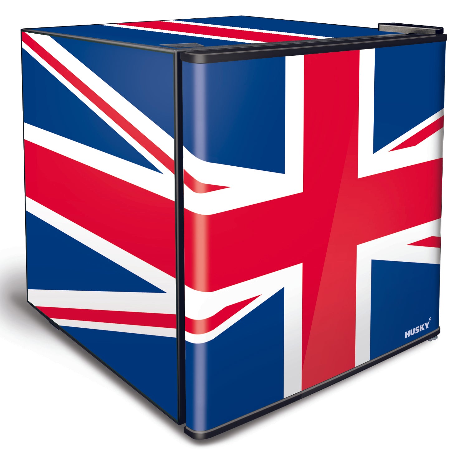 46L Counter-Top Beverage Cooler Solid Door - Union Jack Flag