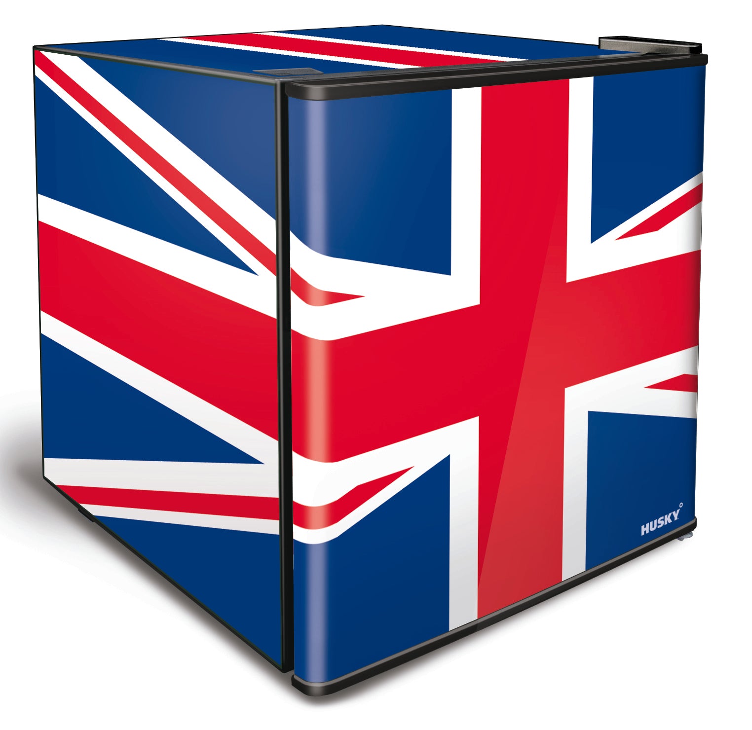 46L Counter-Top Beverage Cooler Solid Door - Union Jack Flag