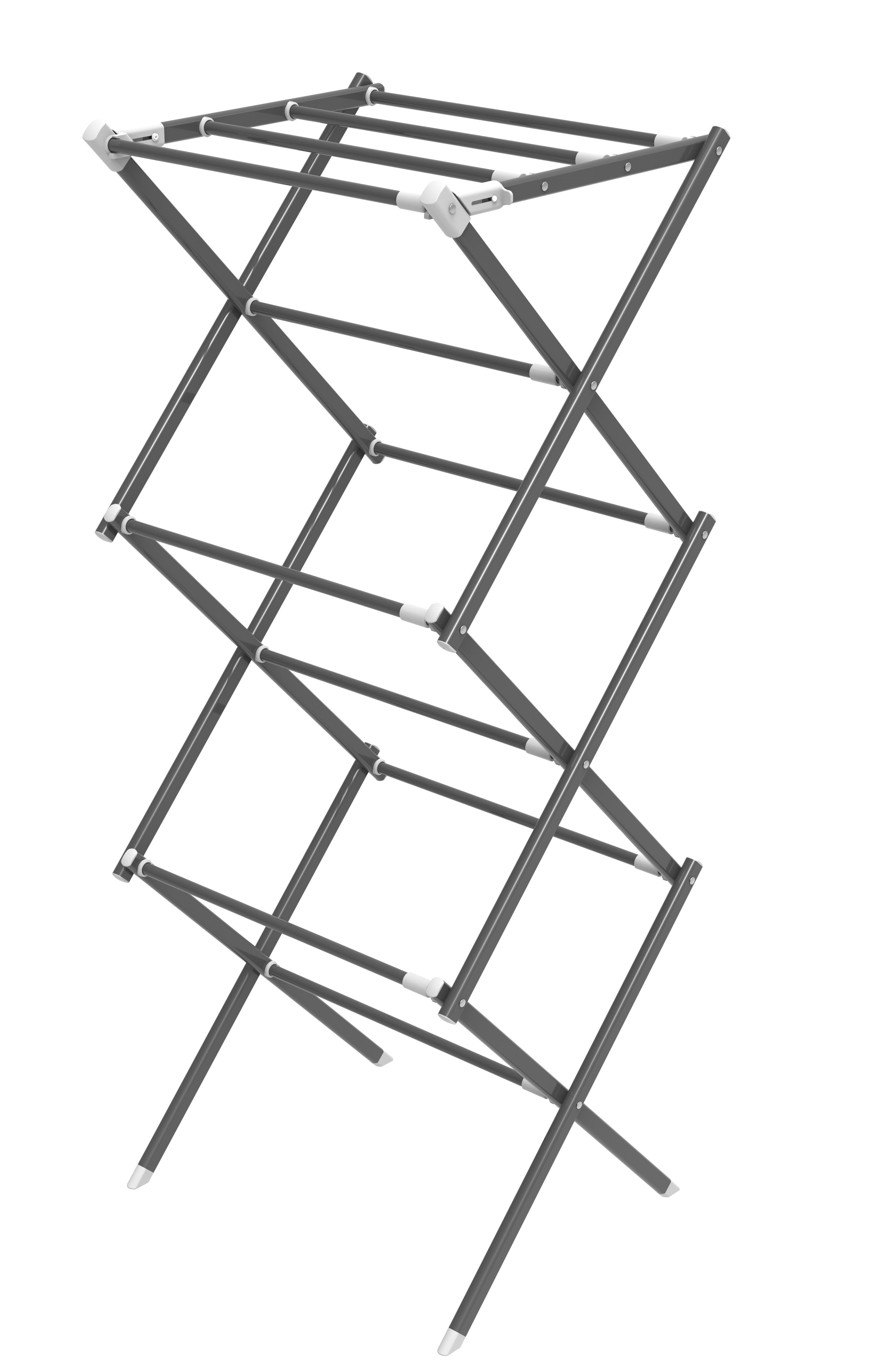 3-Tier Clothes Drying Stand - Foldable, Extendable - 7.5M Capacity