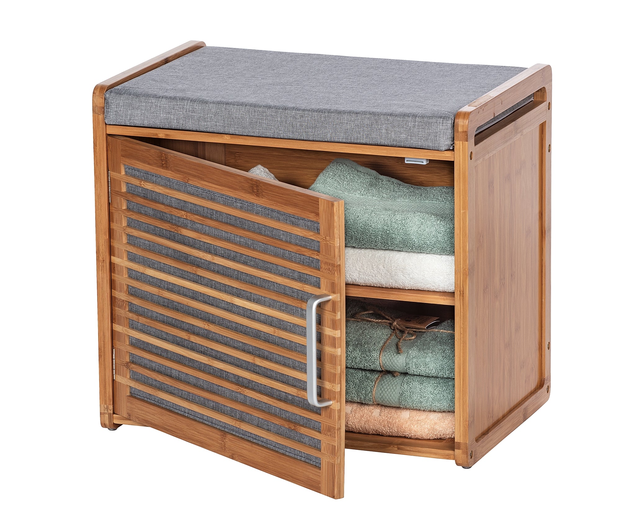 Shoe Cabinet & Seat - Bahari - Grey