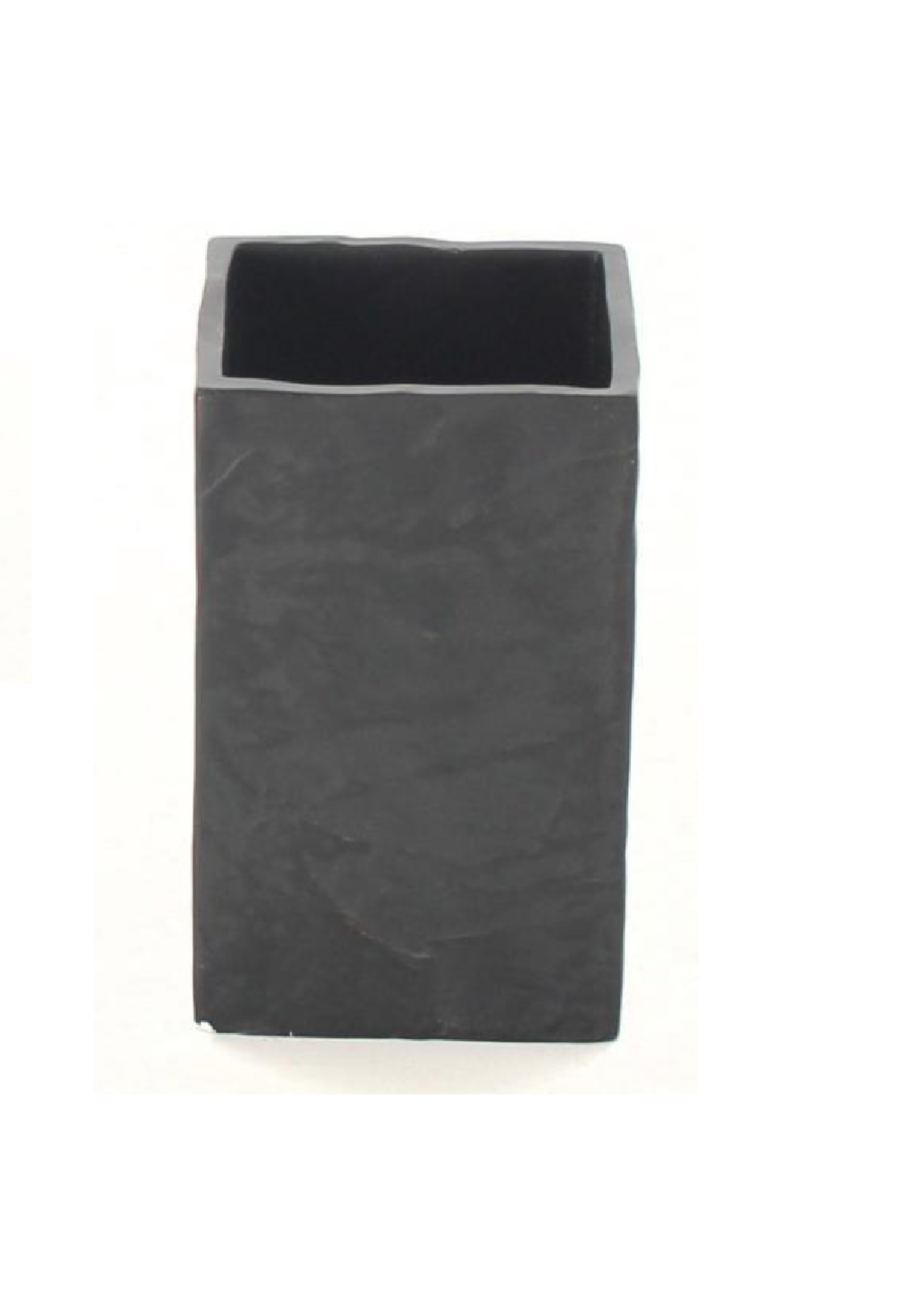 Toothbrush Tumbler - Slate Rock Range - Polyresin - Anthracite