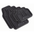 4x4 Car Mat 4Pc Set - Heavy Duty Rubber