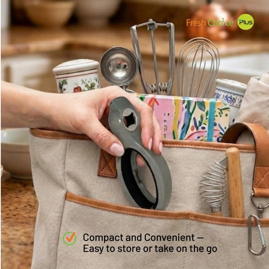 Fresh Choice Multi Beverage Opener - 6-in-1 Kitchen Tool
