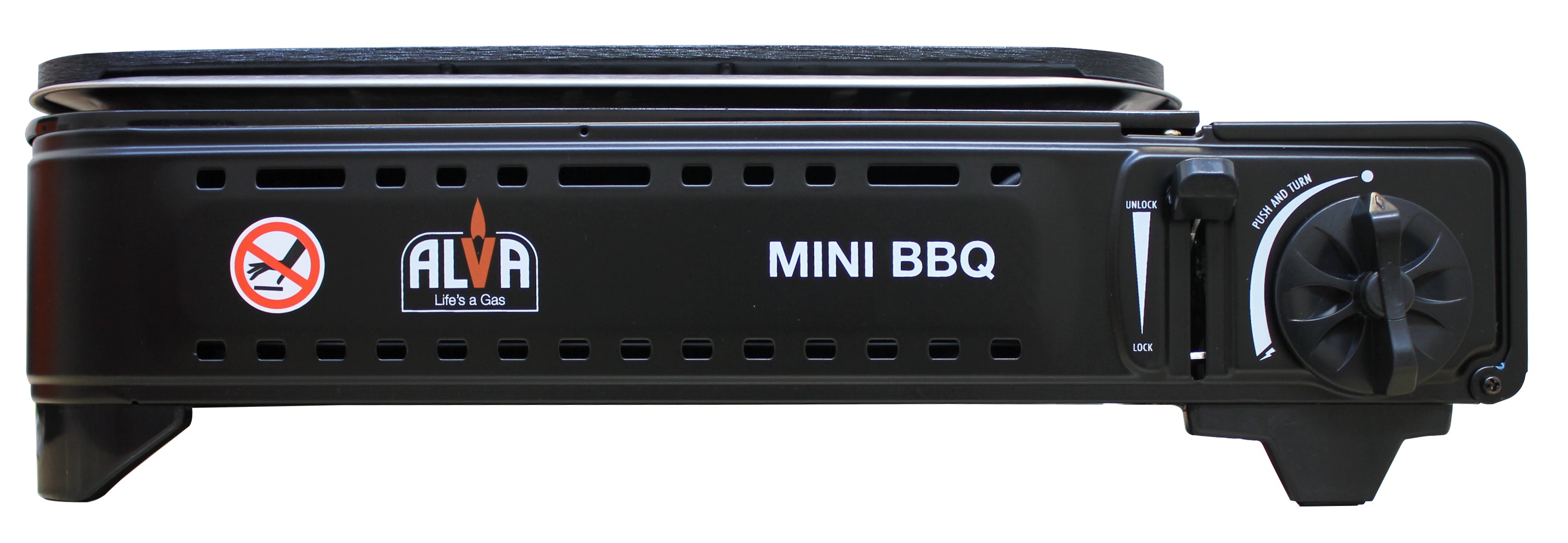 Butane Gas Canister Mini BBQ Cooker Stove + Carry Case