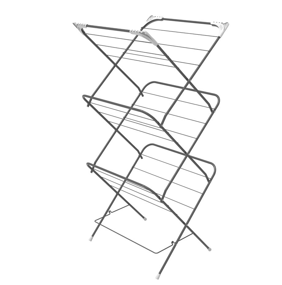 3-Tier Clothes Drying Stand, Foldable - 13M Capacity