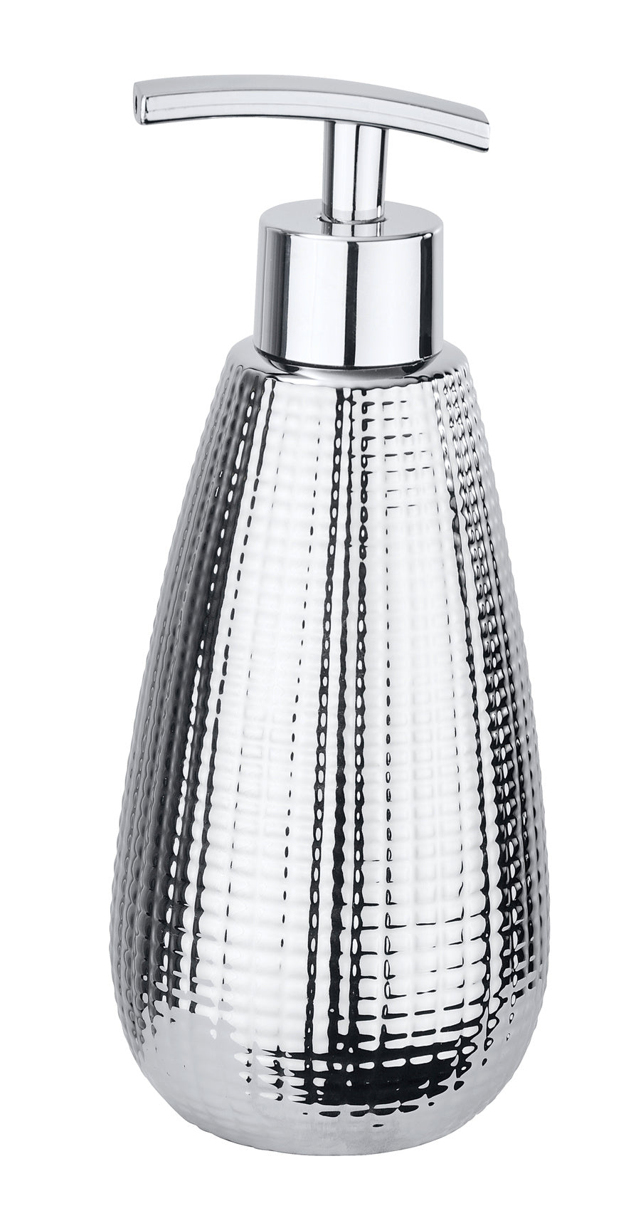 Soap Dispenser - Dakar Range - Ceramic - Silver
