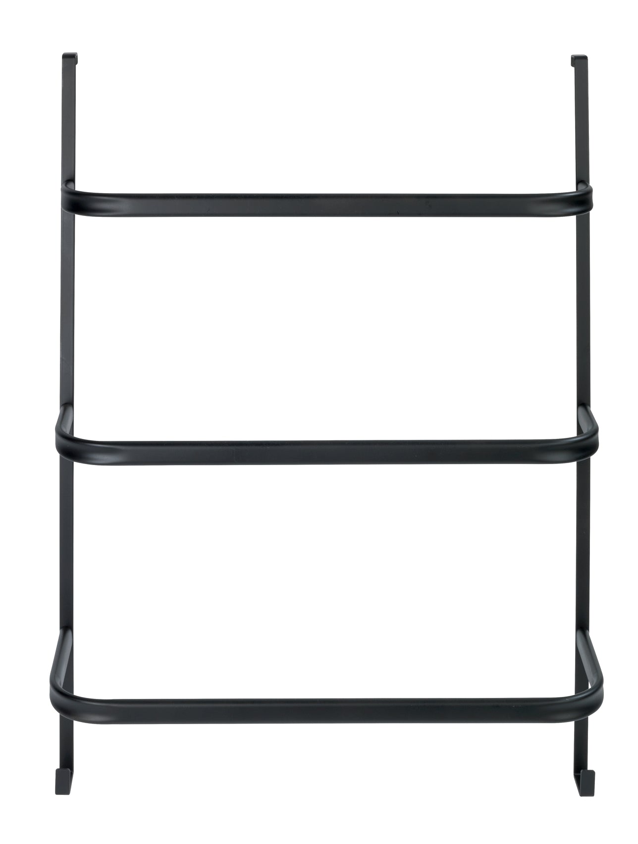 3-Bar Over-Door Towel Rail - Irpinia - Matte Black Steel
