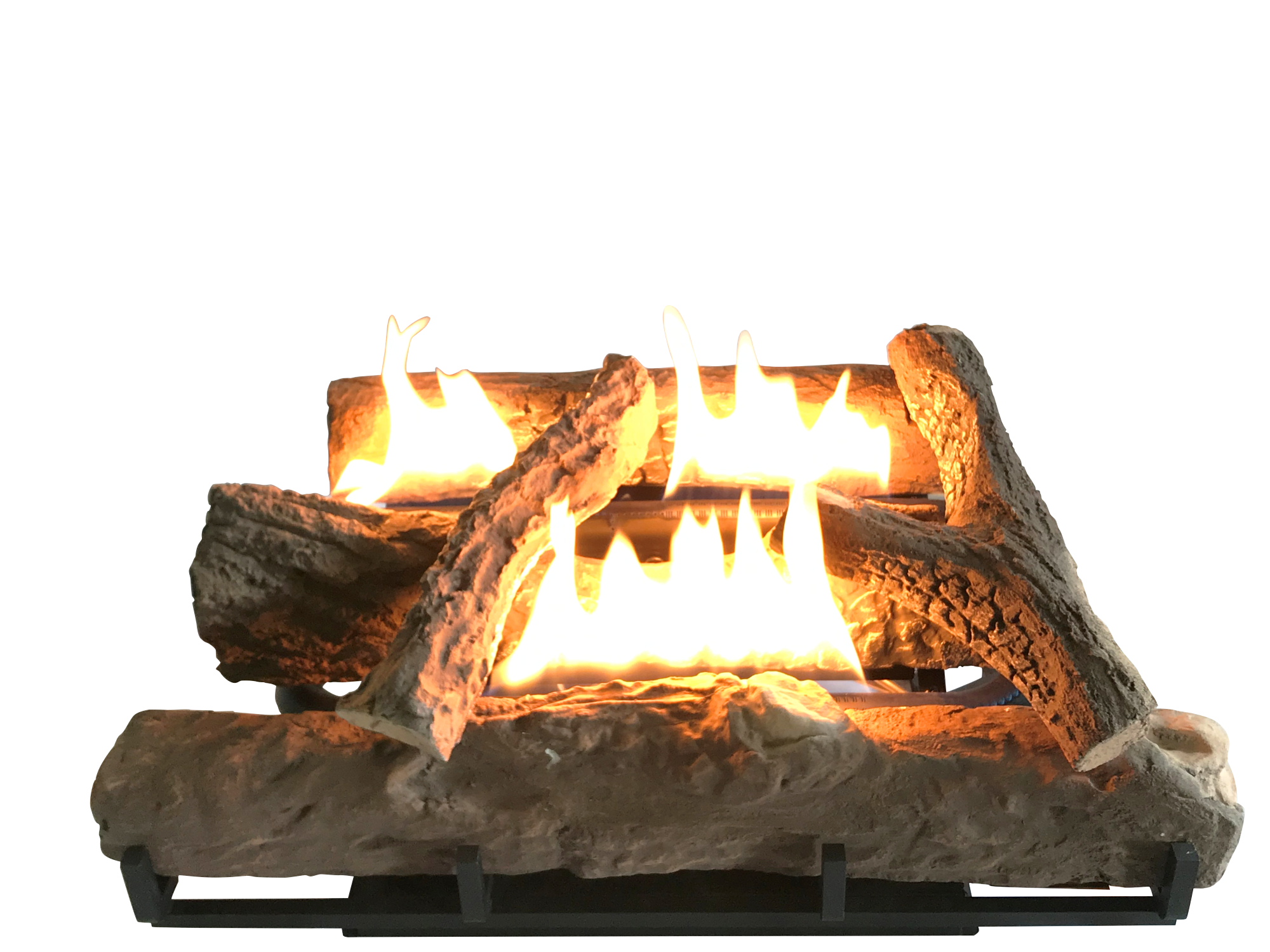 Log Fireplace Gas Heater 520mm Wide