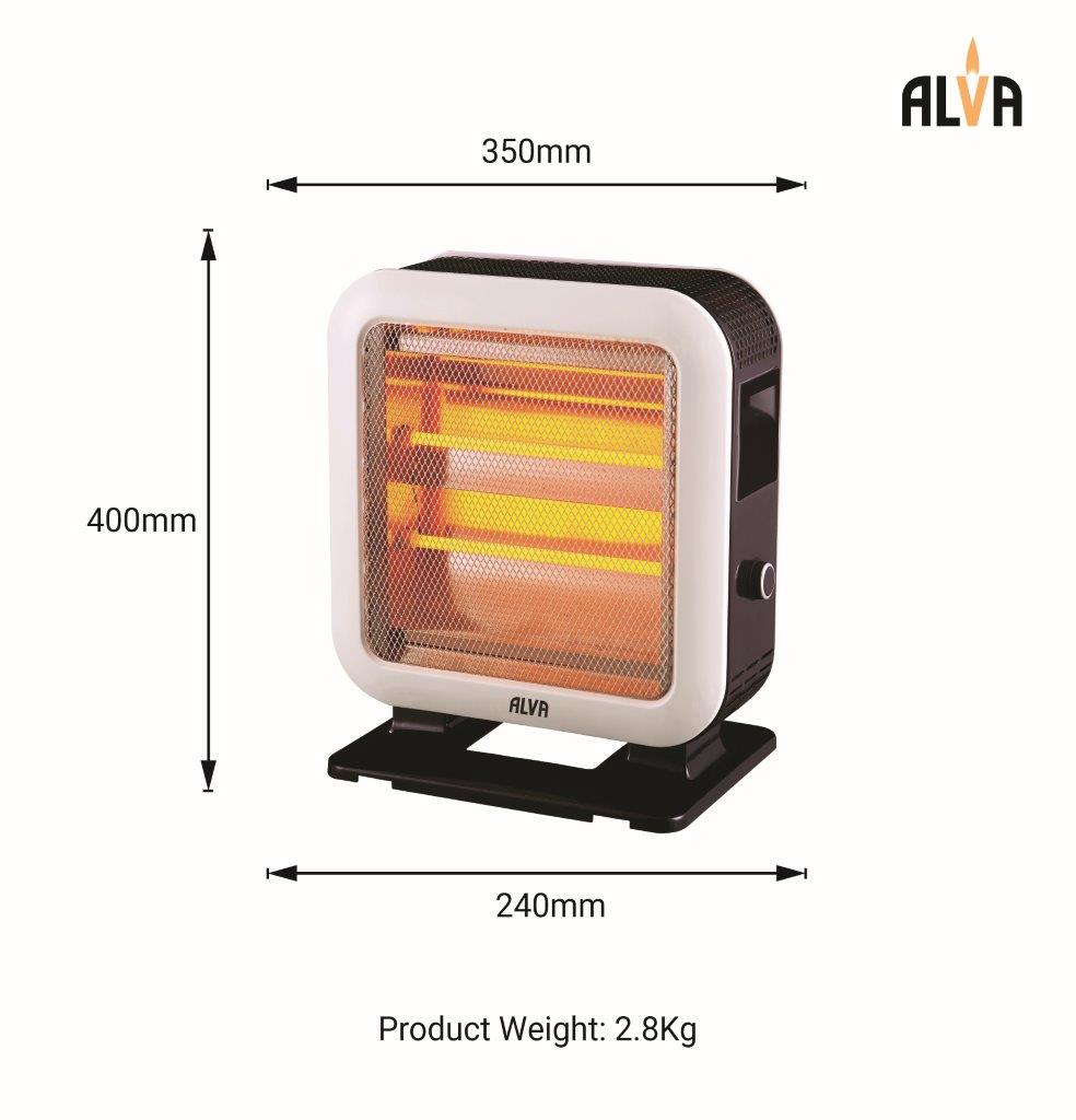 Electric 2-Sided Quartz Heater 1600W