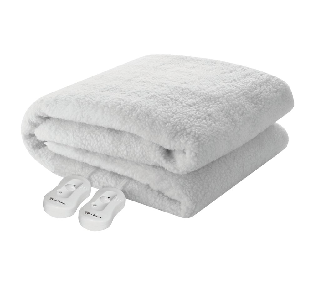 Sherpa Extra Length Electric Blanket | 3 Heat (Pure Pleasure)