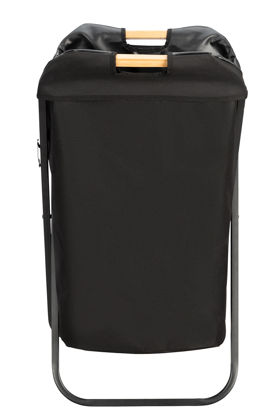 Laundry Basket 72L - Foldable Frame - Loft - Black