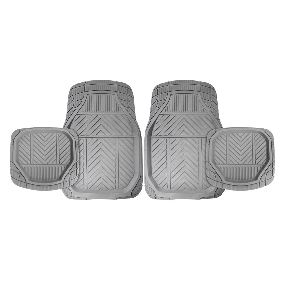 Deep Trough Car Mat 4Pc Set