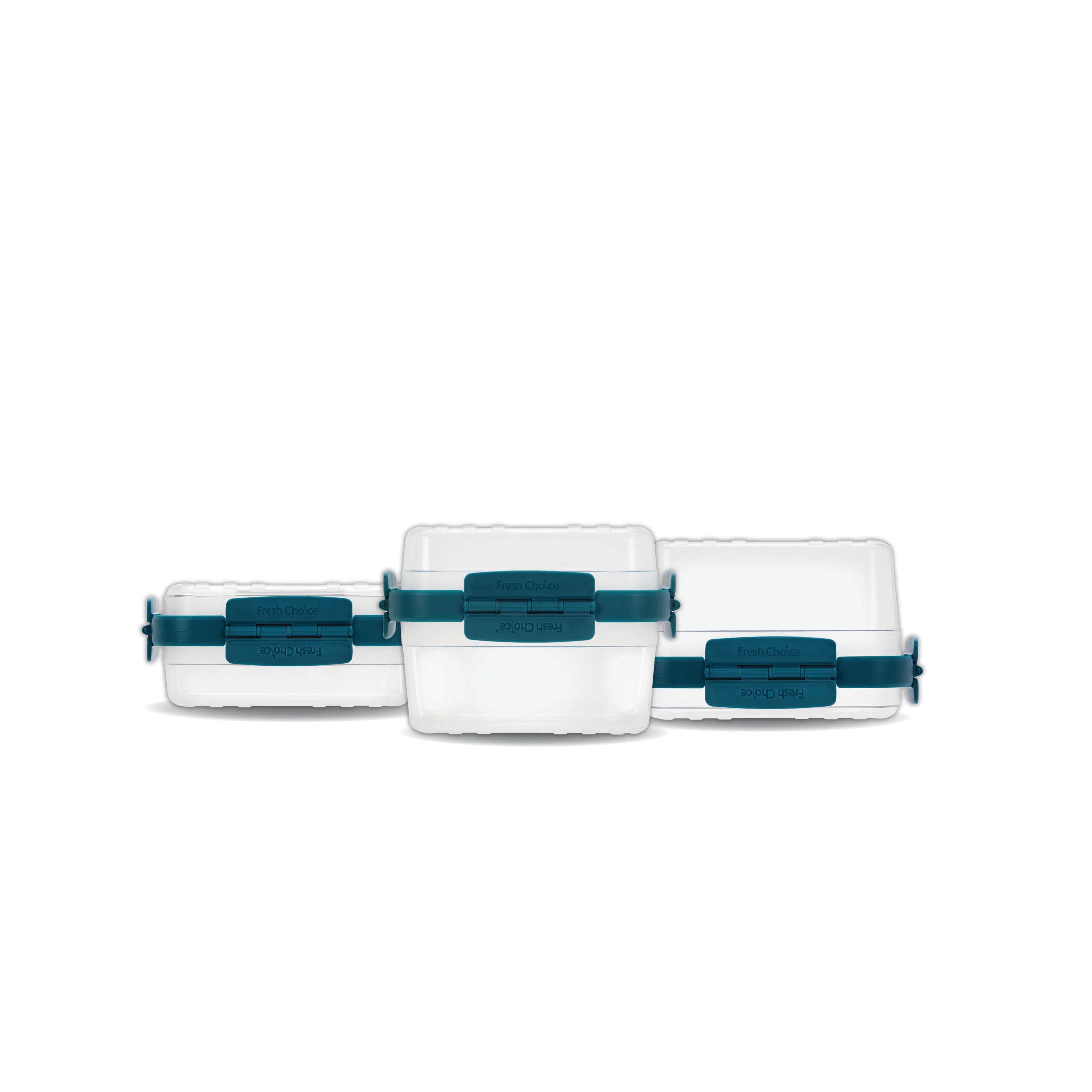 Fresh Choice | Lockit Rectangle Large 9-Piece Set | Modular Food Storage