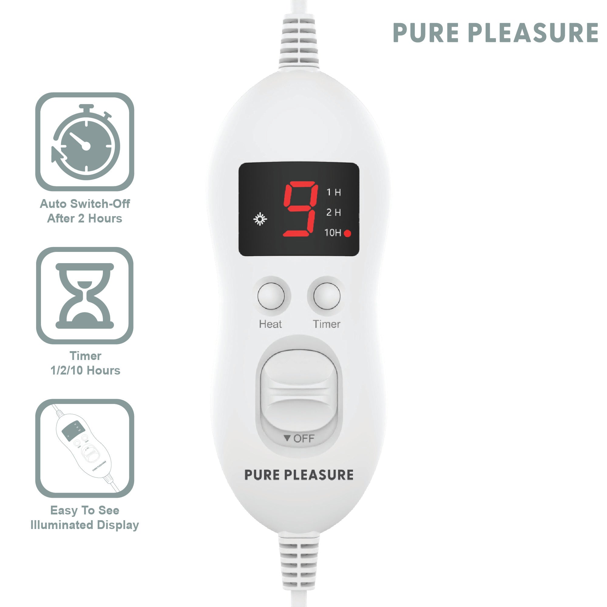 Heated Electric Overblanket - 9 Heat & Timer (2025)