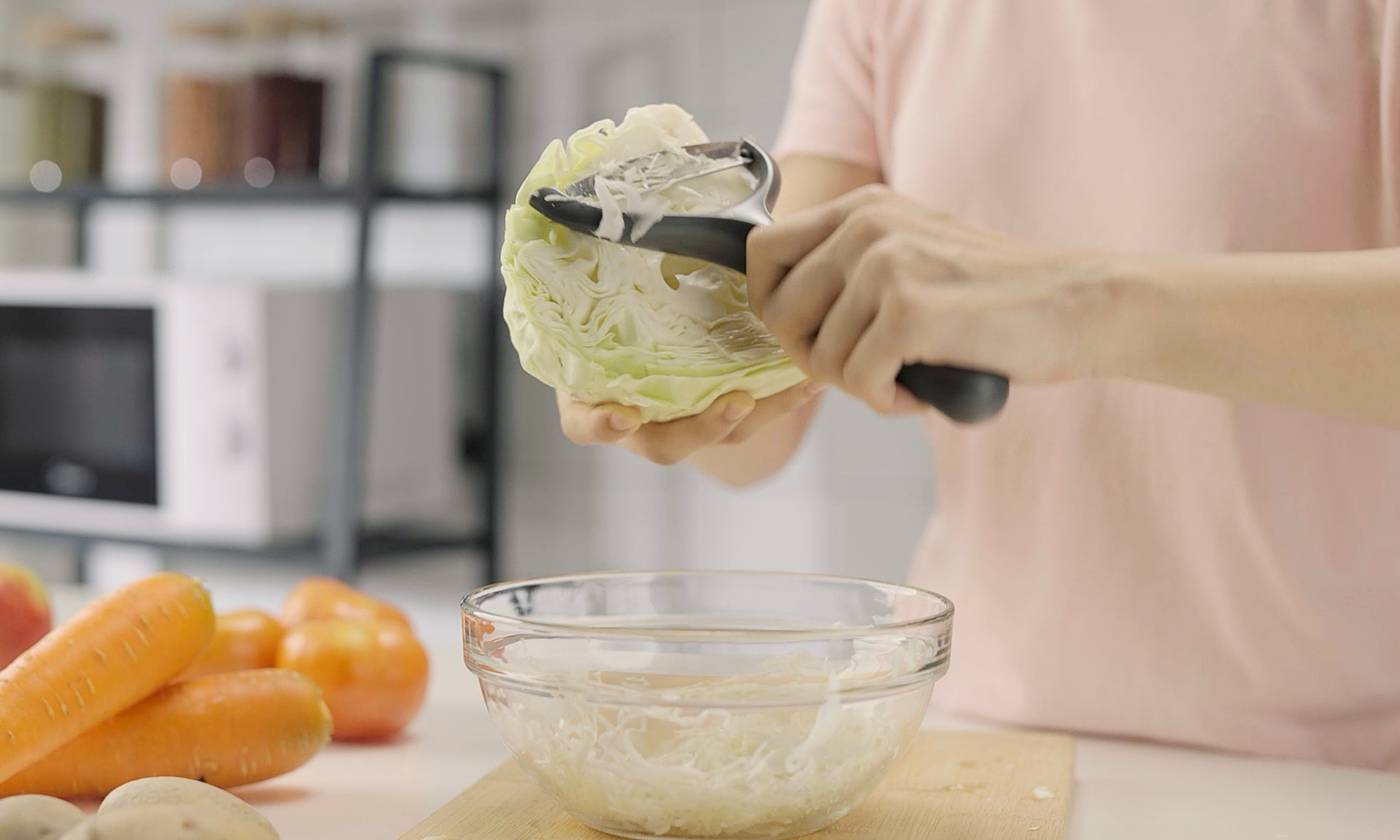 Fresh Choice Peeler Mandoline | 4-in-1 Slicer, Peeler & Grater
