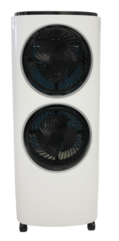 TWIN FAN EVAPORATIVE AIR COOLER WITH REMOTE CONTROL - Alva Lifestyle Retail