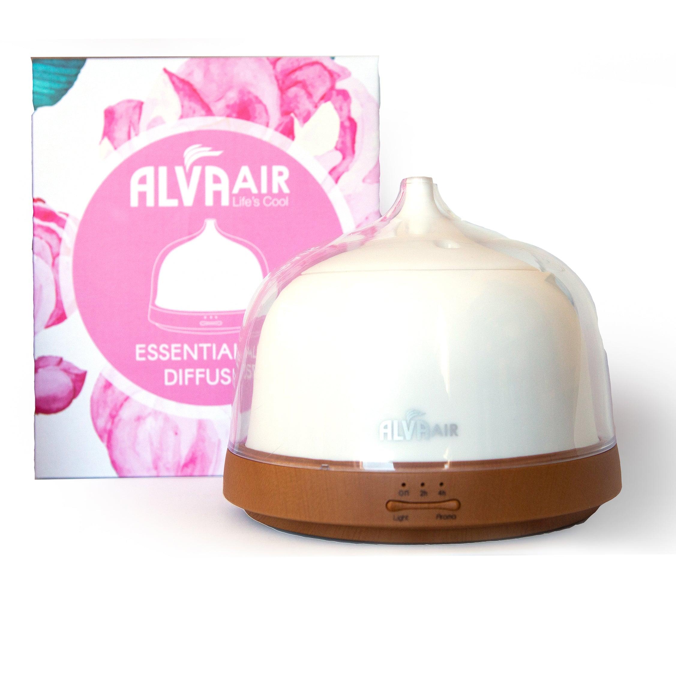 DIFFUSER & AROMATHERAPY ESSENTIAL OILS SET VALUE BUNDLE - Alva Lifestyle Retail